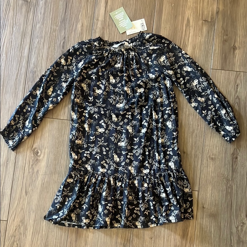 H&M Floral Black kids dress